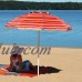 Sunnydaze 6-Foot Beach Umbrella with UV Protection and Tilt - Color Options   